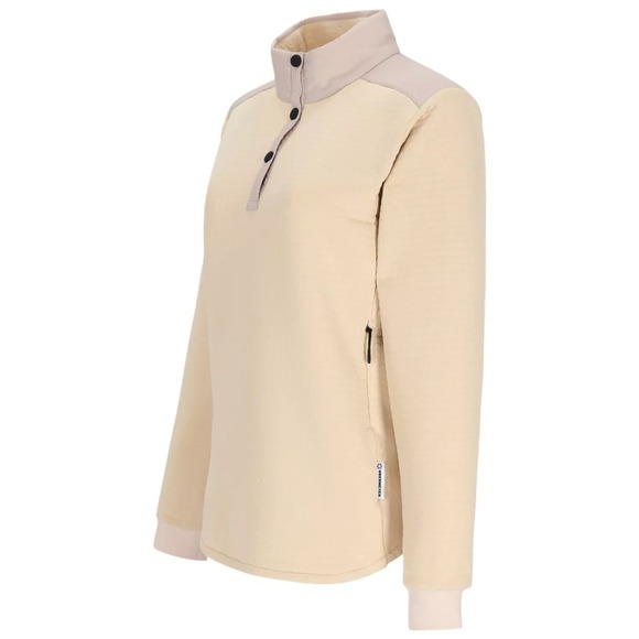 Obermeyer Explorer Tech Henley Womens M Cement NWT - Picture 3 of 12